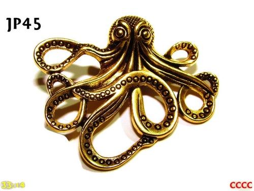 Steampunk brooch badge - badge, pin