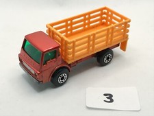 LESNEY MATCHBOX SUPERFAST # 71 E DODGE CATTLE TRUCK DIECAST TOY LORRY NR MINT
