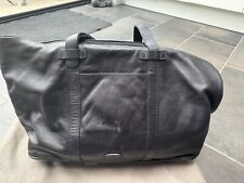 [ RADLEY London ] Womens Black Leather Travel Weekend Bag  / Holdall/ Tote