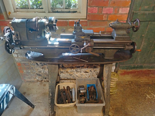 Manual metalworking lathe - manual,