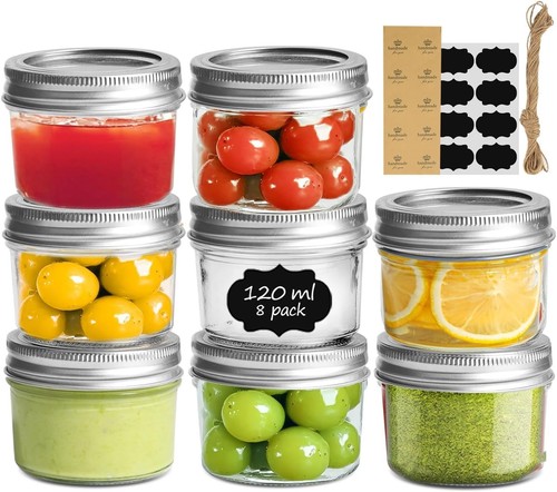 Set mini mason jars - set, with