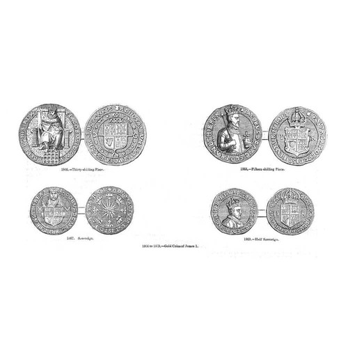 King james gold - james, coins