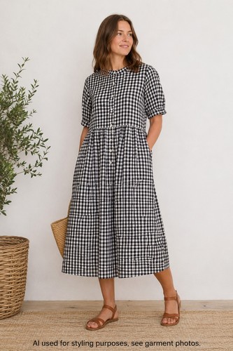 Olive clothing gingham - olive, check