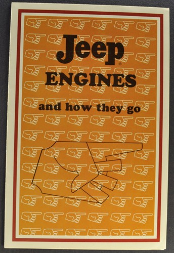 1965 jeep engine - engine, brochure