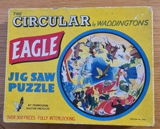 EAGLE CIRCULAR JIGSAW - 50cm Diameter - Dan Dare, Harris Tweed, Riders  Range