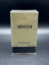 Armani After Shave Lotion 75ML RARE DISCONTINUED 