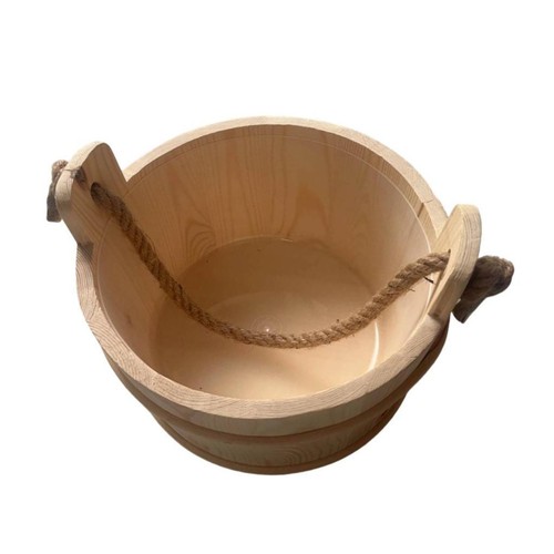 Sauna bucket wooden water - sauna,