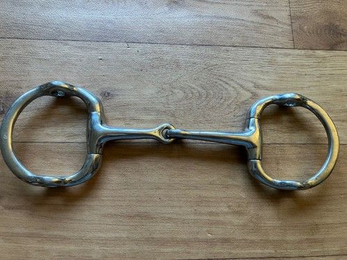 Jointed cheltenham gag snaffle - jointed,