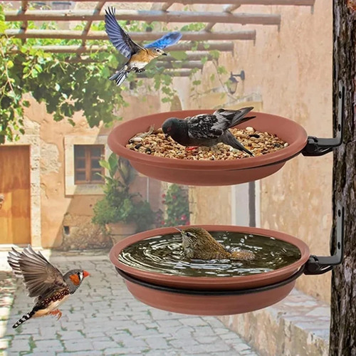 2pcs tree mounted bird feeder - 2pcs,