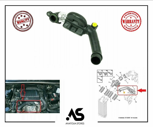 Intercooler turbo hose pipe - hose,