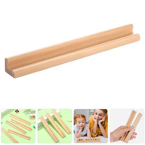 Natural wood tile display - wood,