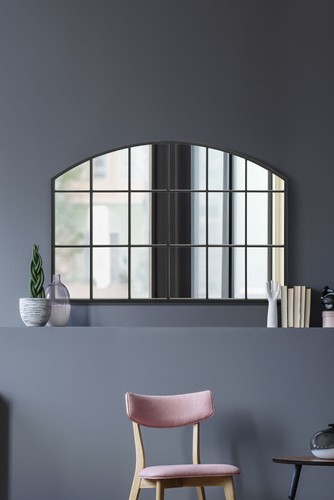 Large black frame arch over - large,