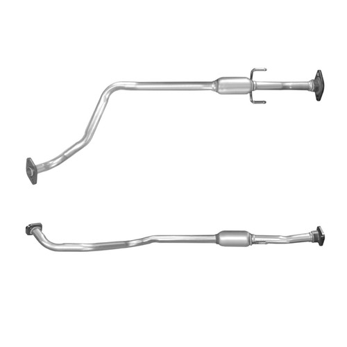 Exhaust pipe centre - centre, fitting