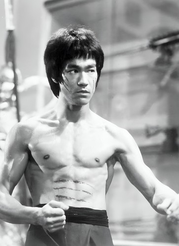 Large bruce lee poster - bruce,