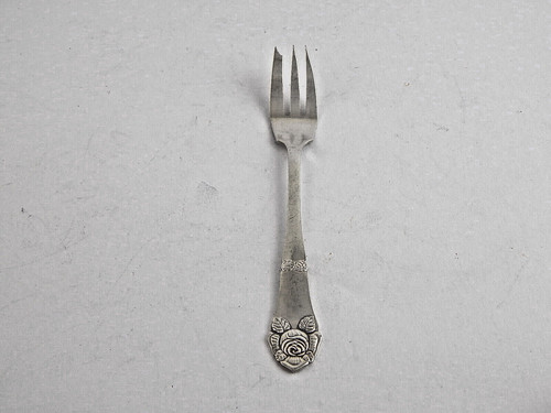 Antique dessert fork made - dessert,