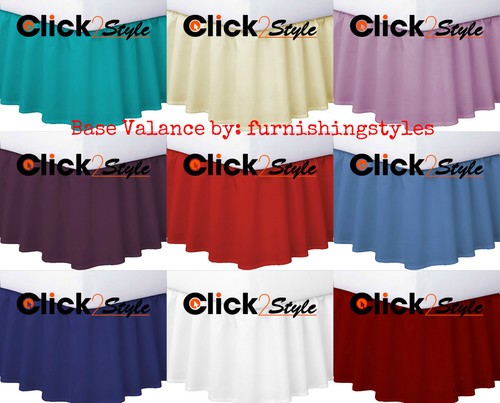 Base valance sheets frilled - sheets, uk