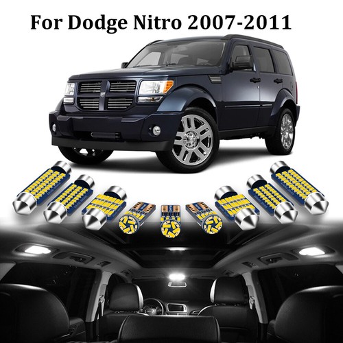 White interior led - interior, lights