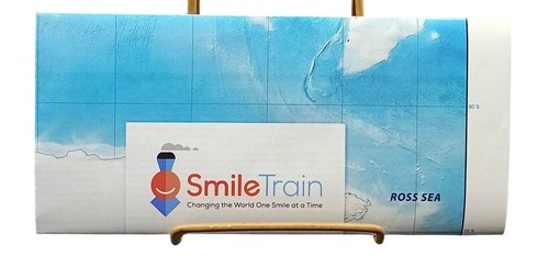 Smile train promotional - smile, map