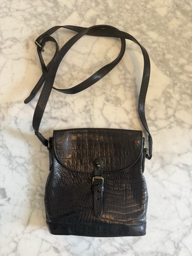 Vintage mulberry saddle bag - saddle,