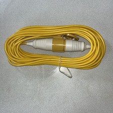 16 amp 110v Extension Cable Lead. Yellow 12metre Cable. May be slightly longer