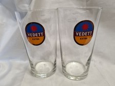 Vedett Belguim Beer Pint Glass
