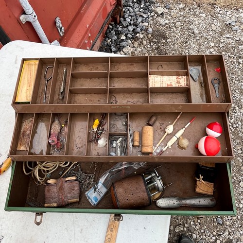Antique tackle box - antique,