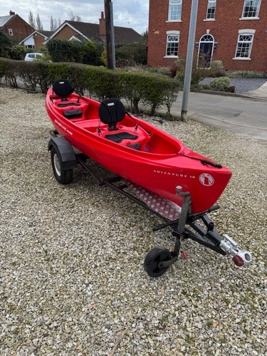 Mad river adventure 14ft canoe - adventure,
