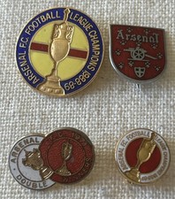 4 x ORIGINAL OLD ARSENAL