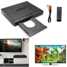 DVD Player Compact Multi Region ADH CD VCD Music Disc Upscaling USB With Remote