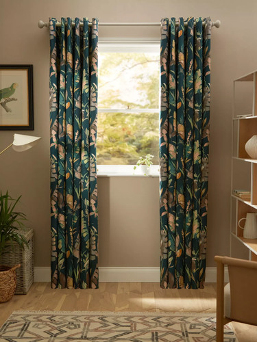 John lewis aralia floral teal - lewis,