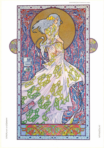Jim fitzpatrick art print - art,