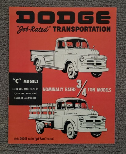 1948 1949 dodge pickup truck - dodge,