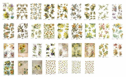 Rice paper for decoupage - paper,