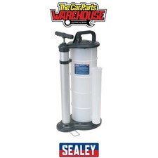 Sealey TP6901 Manual Vacuum Oil & Fluid Extractor Pump 9L