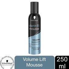 Schwarzkopf Volume Lift 48H Extra Strong Hold Mousse, 250ml, 1pk, 2pk or 3pk