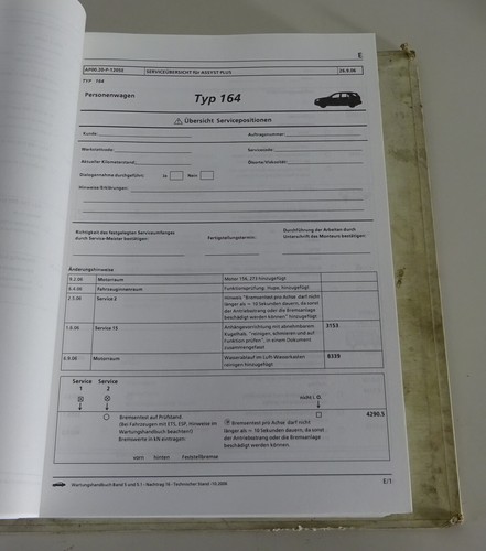 Maintenance manual mercedes - manual,
