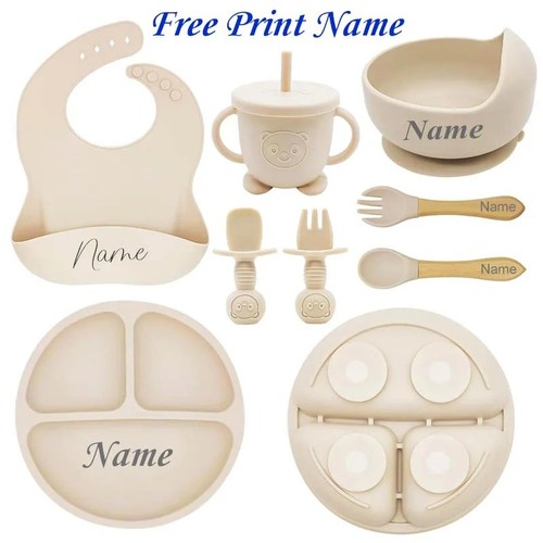 Personalised baby feeding set - feeding,