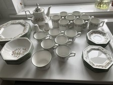 42 Item English Tea Set Fine