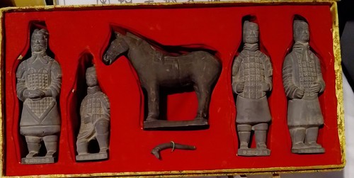 Terracotta army warriors and - army,