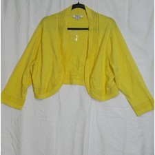 Liz Claiborne Yellow Cropped