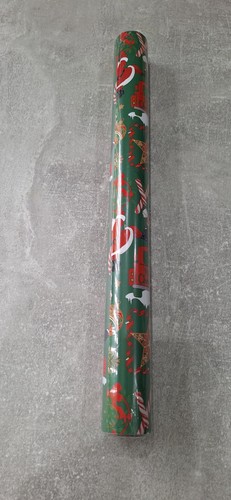 Christmas wrapping paper roll - paper,