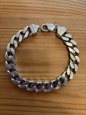 Solid Silver Heavy Curb