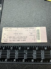 Concert Ticket Stub Unripped