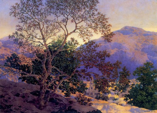Maxfield parrish evening - maxfield,