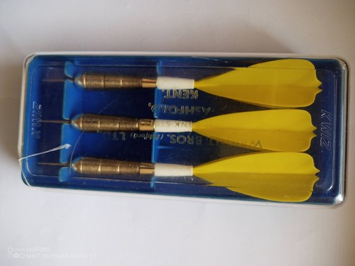 Brass darts 1960s 70s old - brass, 1960s-70s