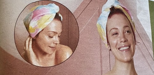 Avon dreamt hair wrap towel - avon,