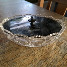 Antique EPNS Lidded Glass
