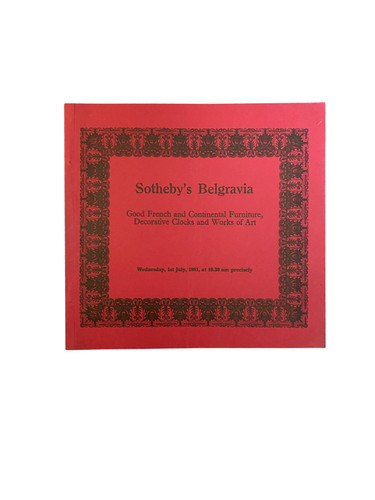 Sotheby belgravia french - belgravia, &