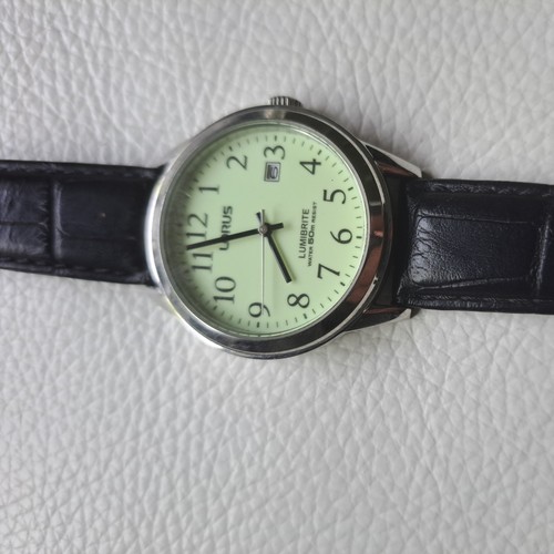 Mens lorus lumibrite watch new - lumibrite,