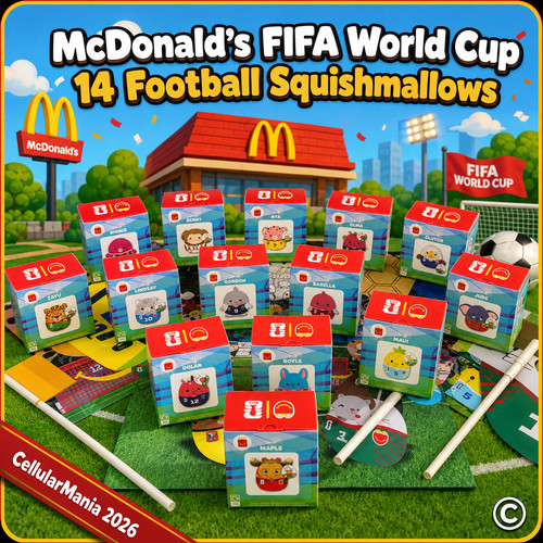 Mcdonalds squishmallows set - set, 14